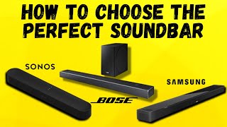 How to Choose the Perfect Soundbar The Secrets to CinemaQuality Sound Here Are the Top 3 Models [upl. by Forras]