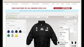 Personalised Jackets  Design Your OWN Personalised Jackets Online [upl. by Anatolio]