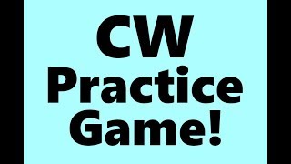 CW Practice Game Software  WinKeyer USB amp Iambic Master  Get Fast at CW Morse [upl. by Roslyn]