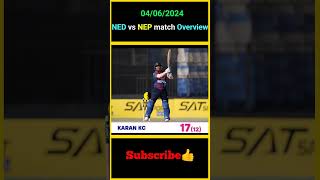 04062024 NED vs NEP match Overview factsmaavalite netherlands nepalcricket t20worldcup2024 [upl. by Ennayrb471]