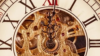 Antique Clock Dial Stock Footage [upl. by Donohue]