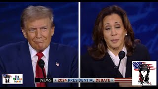 DEBATE 1 Trump’s TKO KNOCKOUT of Comrade Harris [upl. by Nauqel]