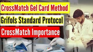 CrossMatch Part 01  CrossMatch GelCard Method  How to perform CrossMatch  Blood CrossMatch [upl. by Erie]