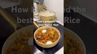 This Native Rice is so delicious and my family loves it 💃💃 I tried out a new method [upl. by Rokach942]