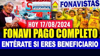 Fonavi 2024 Entérate si eres beneficiario de la devolución de tus aportes [upl. by Anaibaf]