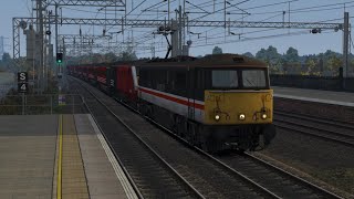 Train Simulator  APW Class 87  1A13 0600 Manchester Piccadilly  London Euston [upl. by Aihseuqal]