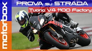 Aprilia Tuono V4 1100 Factory 2019  Ho guidato la moto perfetta [upl. by Noisla]