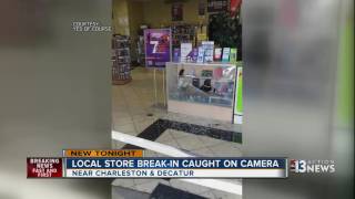 Cell phone store burglary caught on camera [upl. by Burkitt601]