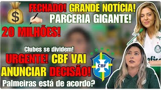 ðŸ™ DÃVIDA COM A CREFISA DIMINUÃ  NEGÃ“CIO FECHADO  PARCERIA GIGANTE  URGENTE CBF ANUNCIA DECISÃƒO [upl. by Lauretta]