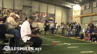 LSU Football Pro Day 2012 [upl. by Gerdi]