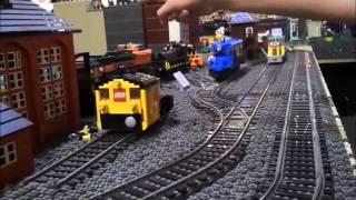 Huge Lego Train Layout [upl. by Jackie563]