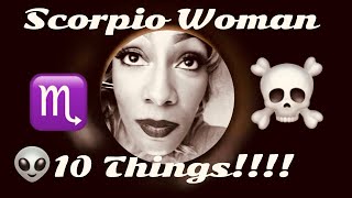 Scorpio Woman 10 Things To Know [upl. by Nisa831]