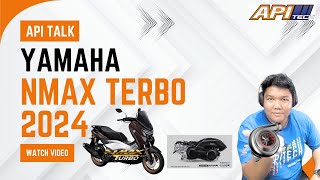 Yamaha Nmax Turbo2024APITalk [upl. by Ahsilla]