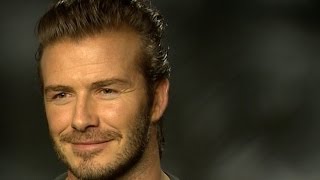 David Beckhams on his Favourite Ever Goal [upl. by Ehcsrop]