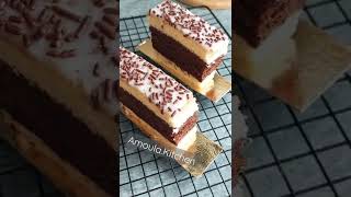 Gâteau Napolitain un pur délice shorts youtubeshort youtubeshorts chocolate chocolat gâteau [upl. by Aitnyc]