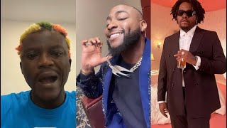 Portable Blast Davido Praises Olamide For Not Stressing Him [upl. by Aneroc]