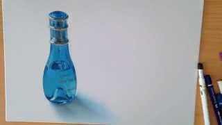 Drawing a bottle of Perfume [upl. by Lundin]