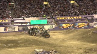 Monster Jam World Finals 15 XV 2014 Freestyle Championship Highlights [upl. by Cyndie678]