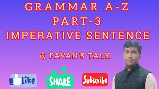 imperative sentence definition amp example  pavans talk [upl. by Mendel]