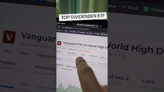 top Dividenden ETF börse dividende thailand [upl. by Airrehs]