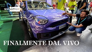 Abarth 600E  Finalmente vista DAL VIVO Salone Auto Torino 2024 [upl. by Sonitnatsok]