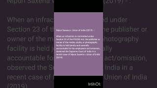 Landmark Judgements india upsc pocsoact pocsocase pocsocase motivation history india [upl. by Nohsal]