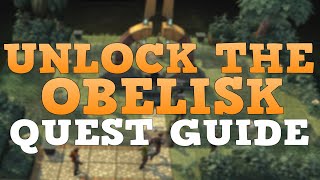 How To Unlock The Obelisk  Obelisk Quest Guide  Brighter Shores [upl. by Eladnyl]