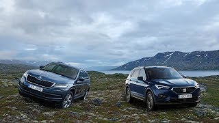 2019 Seat Tarraco vs 2018 Skoda Kodiaq [upl. by Almeta]