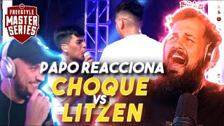 PAPO REACCIONA A CHOQUE VS LITZEN  MINUTOS LIBRES  FMS PERU 2021 [upl. by Pedaiah726]