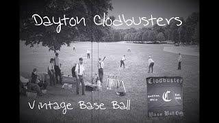 Dayton Clodbusters 1860’s Vintage Barehanded Base Ball [upl. by Tyson508]