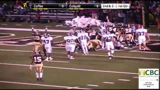 11 Kiel Pollard of Colquitt recovers fumble in end zone for TD [upl. by Lia795]