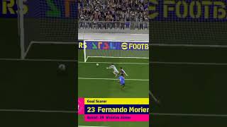 Morientes⚽🥶Vinicius ☠️This duo🔥efootball2023 efootball2024 shortvideo pes2021 [upl. by Carolann196]