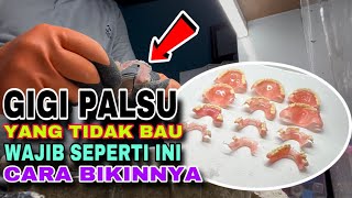 Awas gigi palsunya bau aroma kubis busuk liat video cara bikin gigi palsu yg tidak bau [upl. by Ppik]