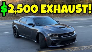 2023 Dodge Charger Scat Pack 64 w 2500 EXHAUST [upl. by Mather]