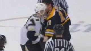 Ruutu vs Lucic Feb 28 2008 [upl. by Euqram42]