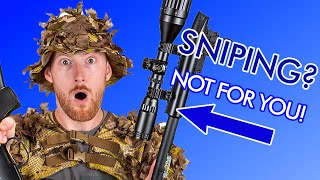 Why Airsoft Sniping Is NOT For You [upl. by Tasiana]