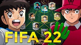 OLIVER Y BENJI EN FIFA 22  MIURA Y NAKAMURA REVIEW  LA MEJOR PLANTILLA DE JAPONESES  HAGE [upl. by Odraner188]