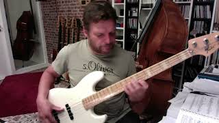 Fender Jazz Bass with Sadowsky Preamp [upl. by Dloreg121]