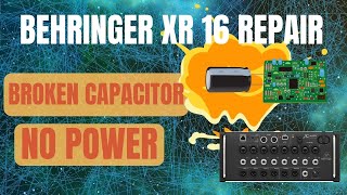 BEHRINGER XR 16 REPAIR [upl. by Watkins]