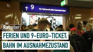 Reisen in überfüllten Zügen  Das 9 Euro Ticket  Die Ratgeber [upl. by Donadee]