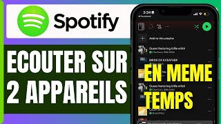 Comment Ecouter Spotify Sur 2 Appareils En Meme Temps  En 2024 [upl. by Pelmas]