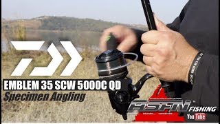 Tackle amp Gear  Daiwa Emblem 35 SCW 5000C QD  Available Mid September 2019 [upl. by Covell]