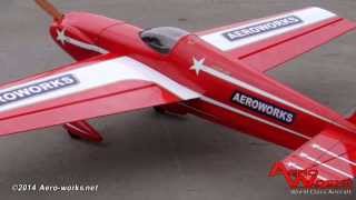 Aeroworks Laser 200 30cc ARFQB Quick Build [upl. by Ahseekat]