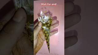 how to prepare mehendi cone how to make mehendi cone easy cone prepare shortsvideo mehndi [upl. by Past964]