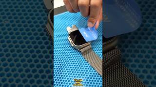 Easy To Remove Install Screen Protector For Apple Watch Ultra 2  3D Curved Tempered Glass shorts [upl. by Ave239]