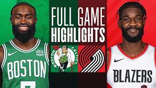 CELTICS at TRAIL BLAZERS  FULL GAME HIGHLIGHTS  March 11 2024 [upl. by Yendroc602]