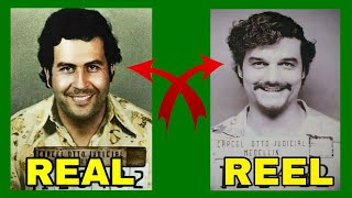 Narcos Netflix Cast vs Real Life Characters  Pablo Escosbar [upl. by Yart766]