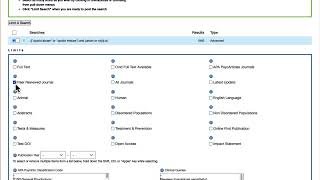 PeerReviewed Empirical Articles  Searching APA PsycInfo on Ovid [upl. by Tesler]