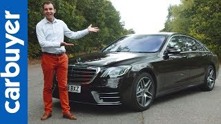 Mercedes SClass 2019 indepth review  Carbuyer [upl. by Anaeerb]