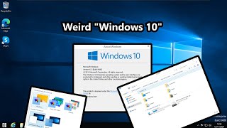 Weird quotWindows 10quot [upl. by Ntsyrk60]